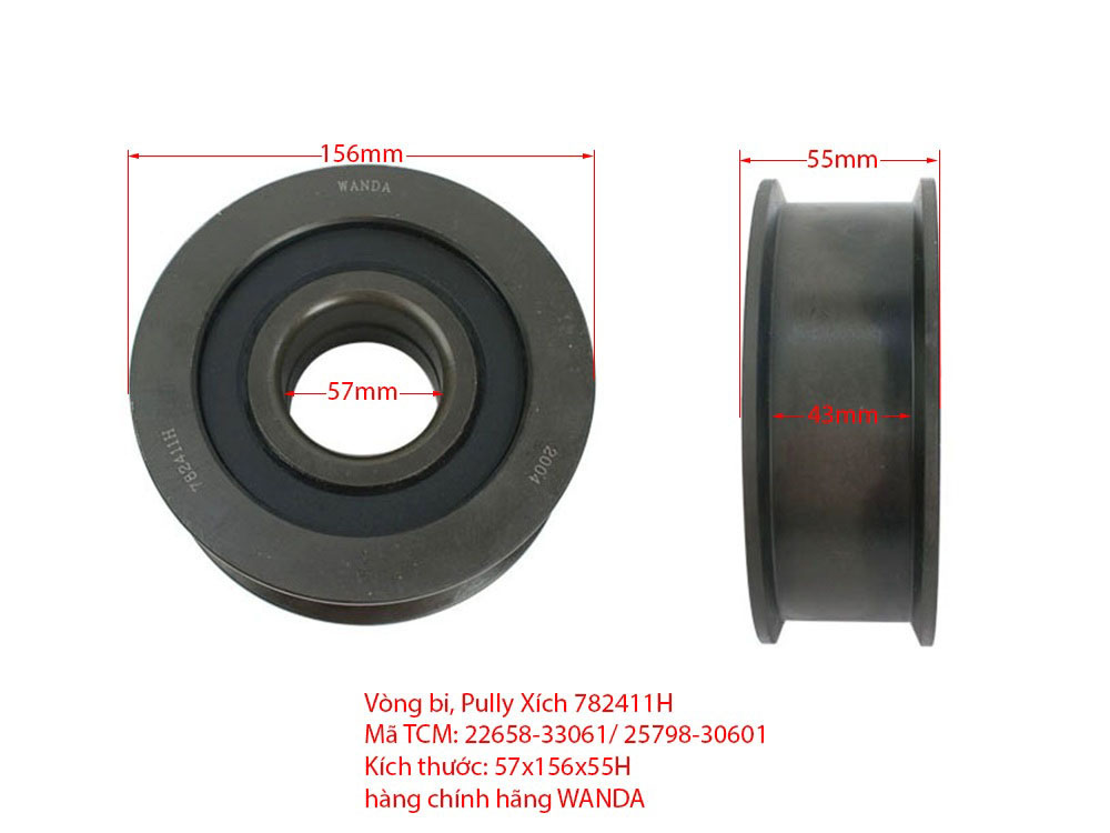 Bi Xích Xe Nâng 782411H